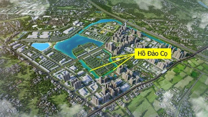 Hình ảnh Hồ Đảo Cọ nằm ở đâu?