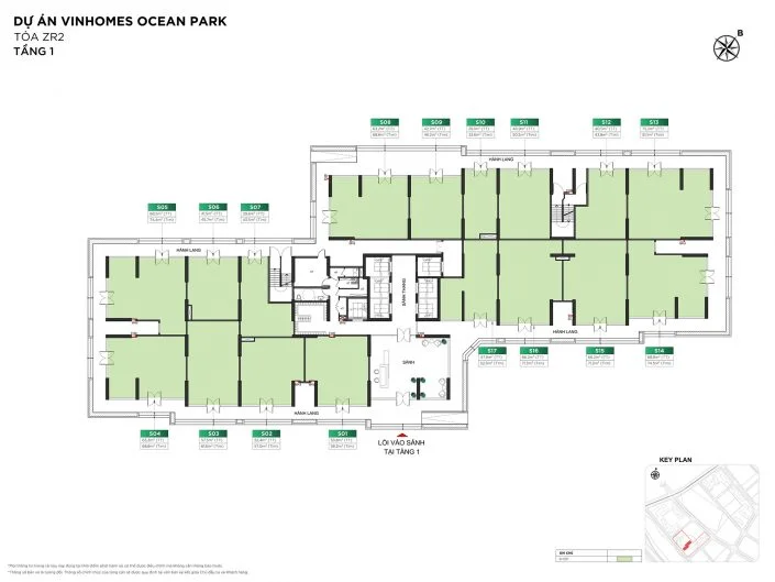 Hình ảnh Shop chân đế Vinhomes Ocean Park