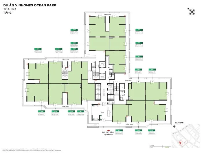 Hình ảnh Shop chân đế Vinhomes Ocean Park