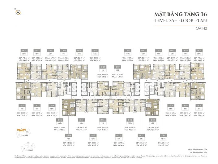 Hình ảnh Tòa nhà H2