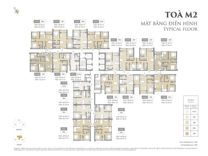 Hình ảnh Tòa nhà M2