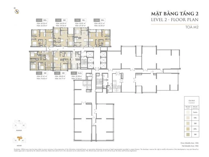 Hình ảnh Tòa nhà M2