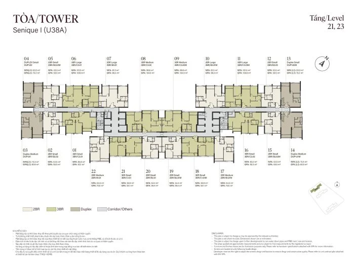 Hình ảnh Tòa The Senique 1 The Senique Hanoi