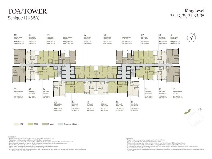 Hình ảnh Tòa The Senique 1 The Senique Hanoi