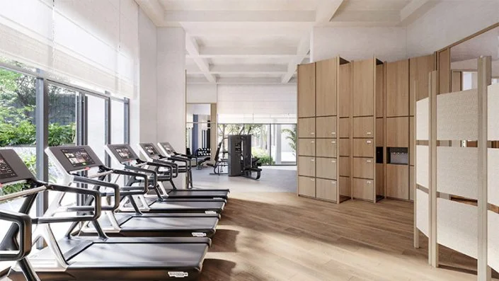 Phòng tập GYM The Senique Hanoi