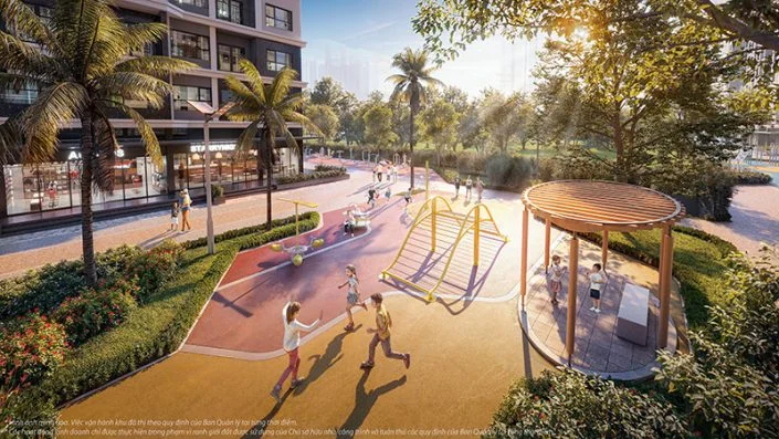 Khu vui chơi trẻ em hiện đại trong nội khu The Beverly